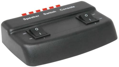 Loudspeaker Selector, 2-Way - Black