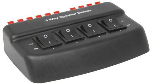 Seletor de Coluna de 4 Vias - Versão Preta