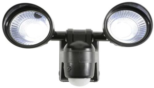 Bateria Twin LED Floodlight com PIR