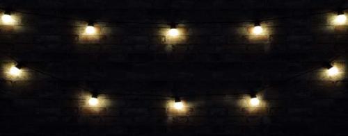 10 Bauble Outdoor Festoon Warm White