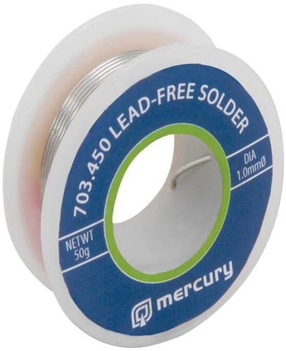 Solda Sem Chumbo. 1.0 Mm. 50g. Rolo 7.5m