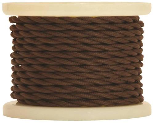 Deco Braided 2-Core Brown 5m