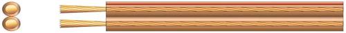 Economy Transparent Speaker Cable, 2 X (32 X 0.2mmã)