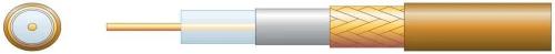 Eco Rg6 Ar Spaced Cabo Coaxial com Cca Brai.