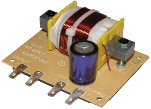 Filtro de Subwoofer. 12db. 120hz. 4 Ohms. 600w