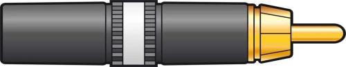 Neutrikâ® Nys373-9, Rca Phono Plug - White Id Band