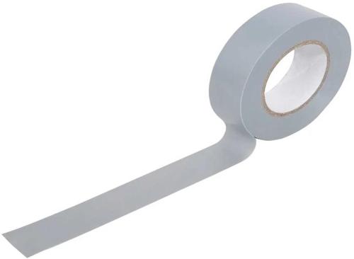 Fita de isolamento elétrico PVC20GY. 20m. cinza