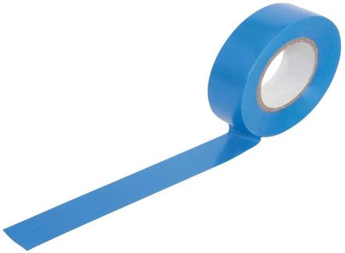 Fita de isolamento elétrico PVC20Blu. 20m. azul
