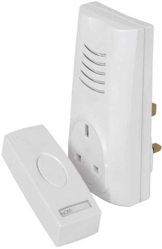 Plug Through Wireless Door Chime