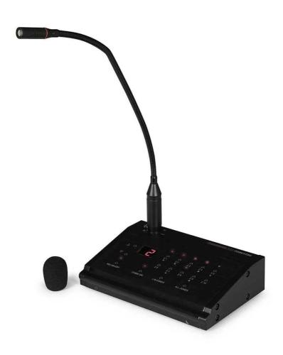 Microfone de zonas