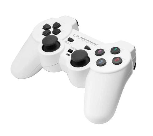 Esperanza Gamepad Pc Usb Warrior White/Black