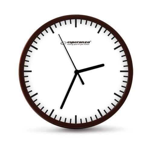 Esperanza Wall Clock Budapest white