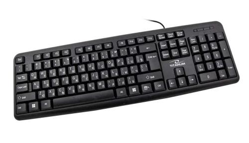 Titanum Wired Standard Teclado Usb Bg
