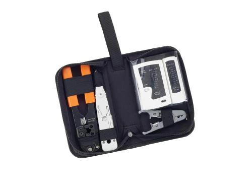 Mala Ferramentas Rede Equip com Lan Tester - 1295.