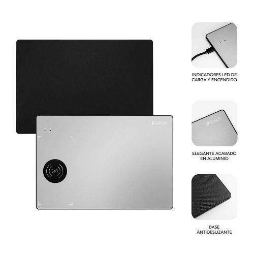 Tapete com Carregador Sem Fios Subblim Sub-Mp-10wal01 10 W Alumínio