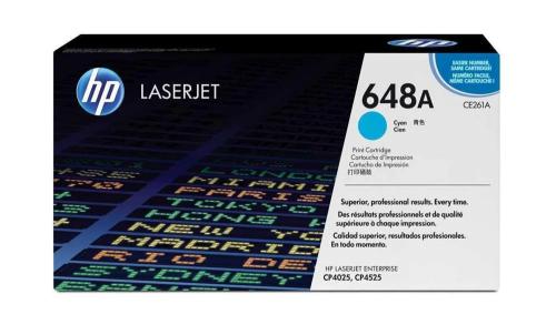 Hp Cartridge No 648a Hp648a Hp 648a Cyan (Ce261a)