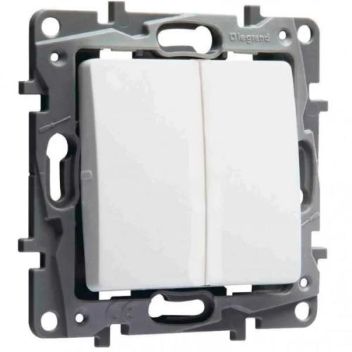 Comutador de escada 10AX 250V duplo