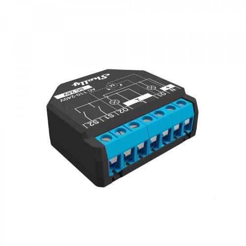 Shelly Plus 2pm 2-Channel Wifi Smart Relay Switch With Power Meter And Roller Shutter Mode