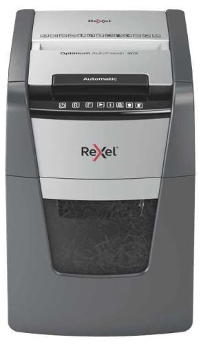 Rexel Autofeed+ 90x Paper Shredder Cross Shredding 55 Db Black Grey