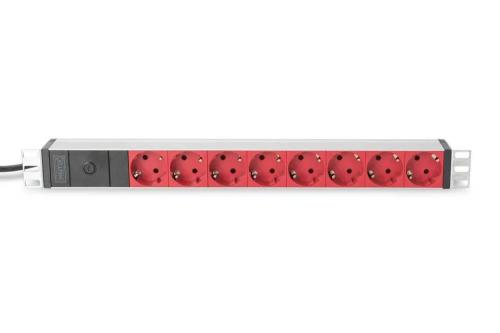 Digitus Regua Tomadas 19" 8xschuko Verm 10a 4000w.