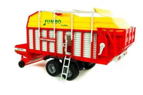 BRUDER Pottinger Jumbo 6600 Profiline, Vermelho, .