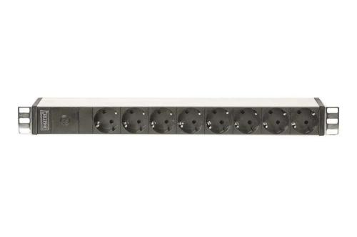 Digitus Regua Tomadas 19" 8xschuko Ficha Iec C14 .