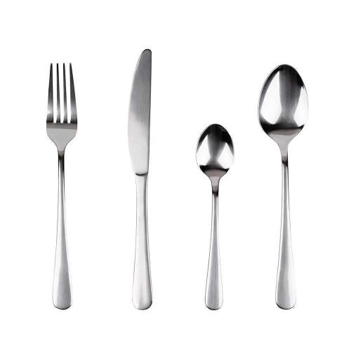Kit 24 Unid. Faqueiro de Aço Inoxidavel Reciclado Brilho Natur Sg7765 San Ignacio