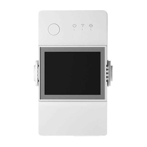 Sonoff Th20 Elite (R3) Wifi Smart Relay (230v/20a And No/Nc Dry Contact) With Sensor Input And Lcd S