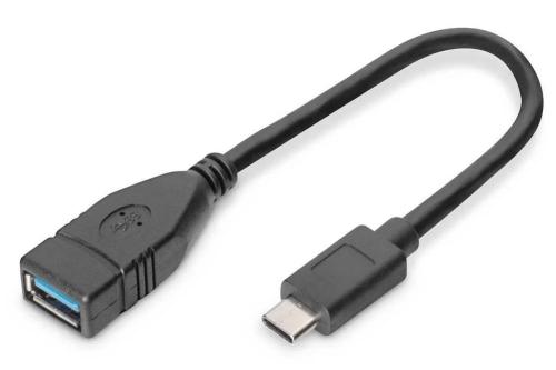 Cable Digitus Adaptador Usb Otg Tipo C - a M/F 0,.