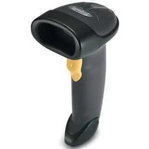 ZEBRA LS2208 BAR CODE SCANNER, 7 FT BLACK 1D LASE.