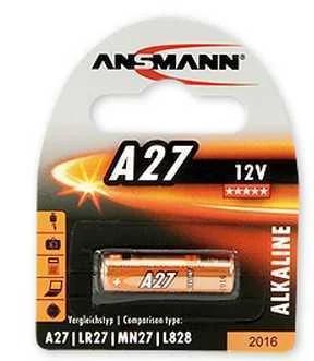 ANSMANN A 27 BATERIA DESCARTÁVEL ALCALINO