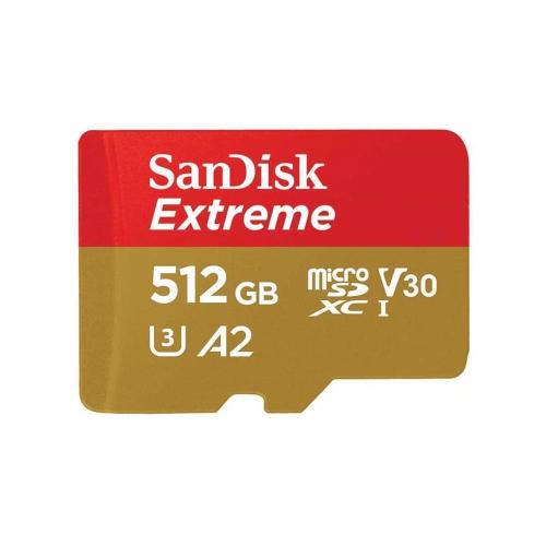 Cartão de Memória Extreme Pro Microsdxc 512gb + Adaptador - Sandisk