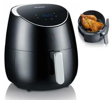 Freidora Sin Aceite Severin Fr 2445 Negro 2000 W .