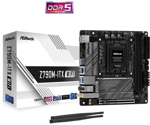 Asrock Z790m-Itx/Wifi 1700 Atx Hdmi Ddr4 Retail