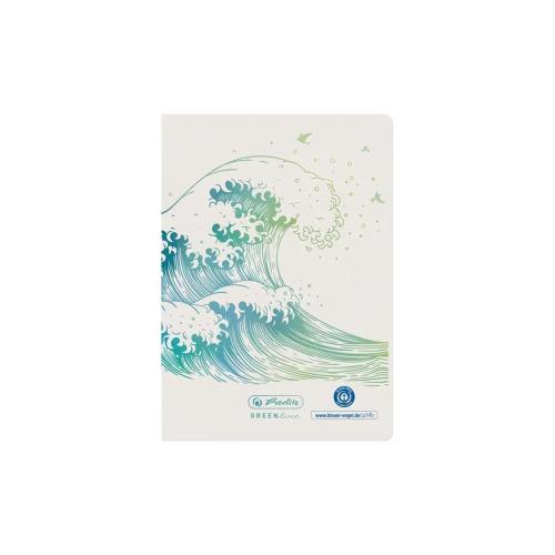 HERLITZ GREENLINE CADERNO E BLOCO DE NOTAS A6 32 .