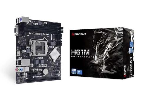 Biostar H61mhv3 (H61,S1155,Matx,Ddr3)