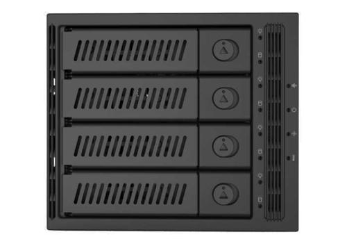CHIEFTEC CMR-3141SAS PAINEL BAÍA DE DISCO PRETO