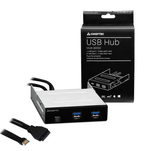 CHIEFTEC MUB-3003 HUB DE INTERFACE USB 3.2 GEN 2 .