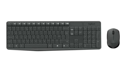 Logitech Mk235 Teclado Rato Incluído Usb Qwertz A.