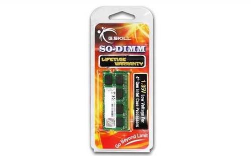 So Ddr3 4gb Pc 1600 Cl9 G.Skill 1.35v (1x4gb) 4gsl