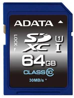Adata Sdxc 64gb Uhs Classe 10