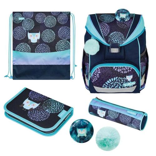 Herlitz Schulranzen Ultralight Plus Flower Owl
