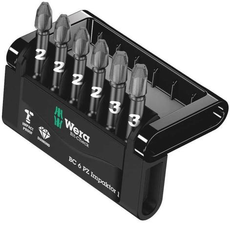 Wera Bit-Check Broca 6 Unidade(S)