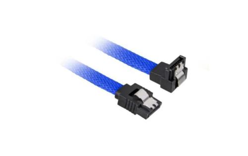 Sharkoon Kabel Sata Iii 90° Sleeve 0,60m Blau