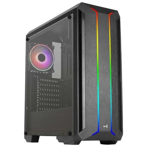AEROCOOL SKYLINE-A-BK-V2 MIDI TOWER PRETO