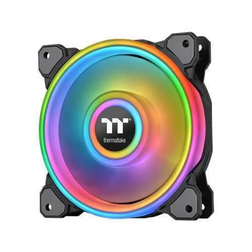 Thermaltake Cl-F089-Pl14sw-C Computer Cooling System Computer Case Fan 14 Cm Black