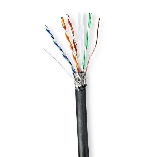 Bobina de Cable Cat6 Sólido S/Ftp Cobre 100..
