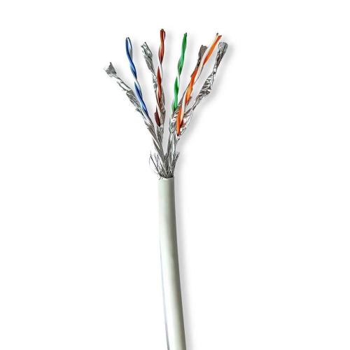 Bobina de Cable Cat7 Sólido S/Ftp Solo Cobre .