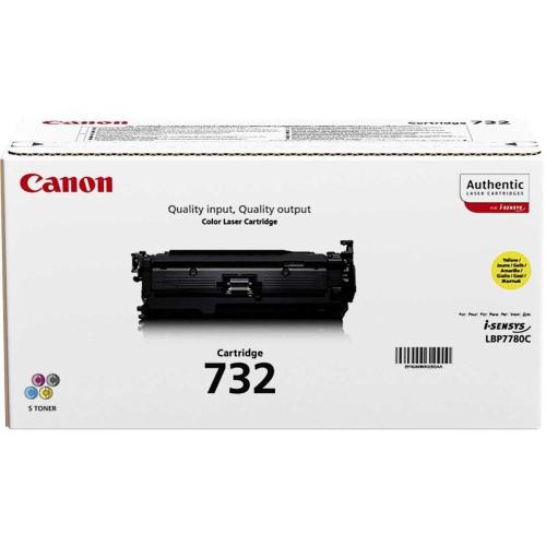 Tóner Canon 732 Amarelo Preto