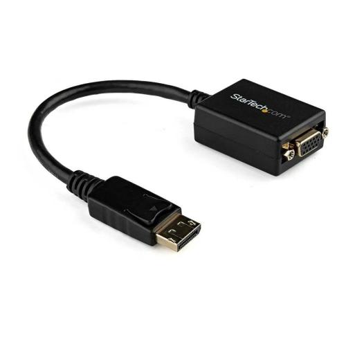 Adaptador Displayport para Vga Startech Dp2vga2 Preto